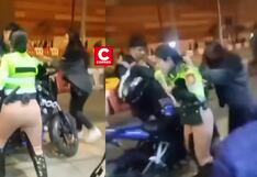 Fiscalía solicitó audiencia por comparecencia a pareja que agredió a policías en Cercado de Lima