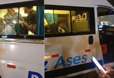 La Libertad: Delincuentes atacan a balazos a miniván en Paiján (VIDEO)