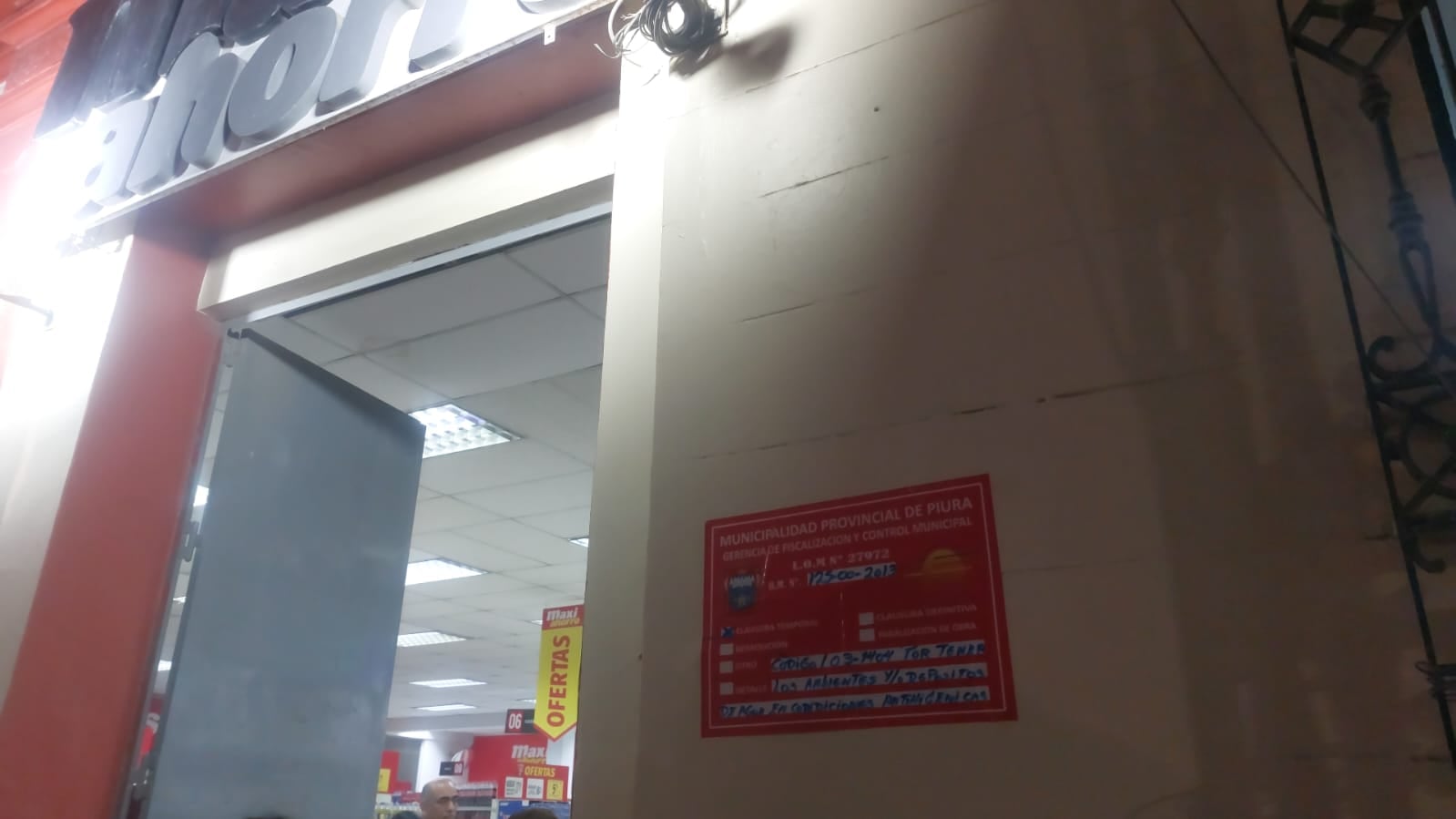 Multan establecimiento tras detectar deficiencias sanitarias
