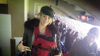 Shakira acude al estadio con su pequeño Milan