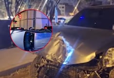 Surco: choque de dos camionetas deja un herido en la Vía Expresa Sur