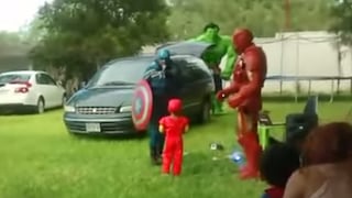 YouTube: Desastroso "Hulk" en fiesta infantil se vuelve viral en la red (VIDEO)