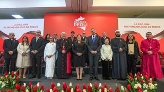 “Oramos por el Perú 2025” reunió a líderes de 14 confesiones y a la presidenta Boluarte en ceremonia interreligiosa