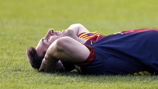 Lionel Messi es baja para los próximos encuentros del Barcelona