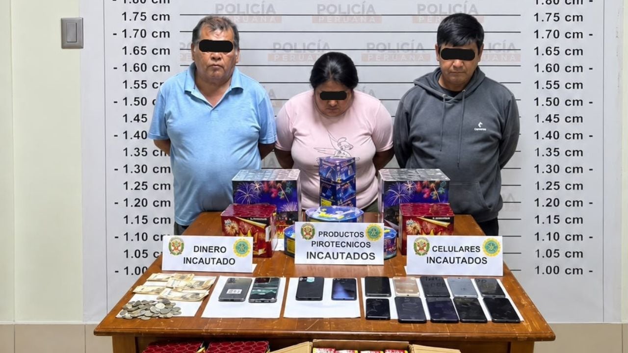 Caen "Los Grandes de la Pirotecnia" en Trujillo