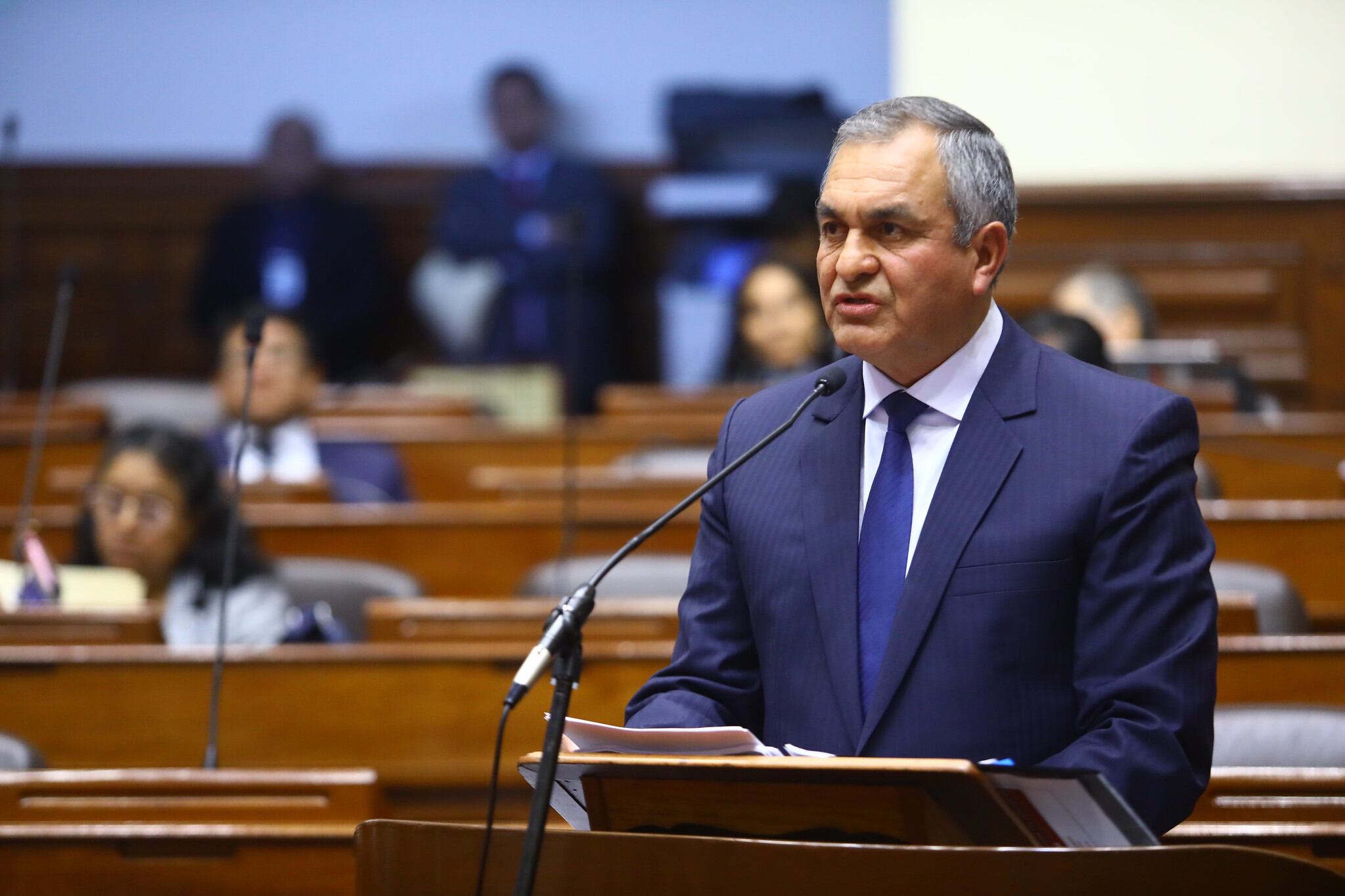 Vicente Romero señaló que la PNP está “bien entrenada” y “todo el país está controlado”.