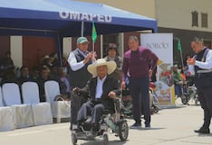 La Libertad: Entregan sillas de ruedas eléctricas a personas con discapacidad en Huamachuco