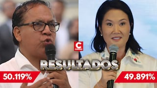 ONPE al 95.002%: Roberto Sánchez continúa liderando conteo frente a Keiko Fujimori en la segunda vuelta