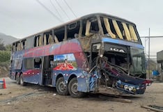 Pisco: Bus se despistó en vía Los Libertadores y deja dos fallecidos y hasta 18 heridos
