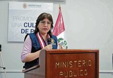Fiscal de la Nación, Delia Espinoza: Estado de emergencia es una “solución parcial”