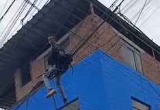 Intervienen a hombre cuando robaba cables de telefonía en Trujillo (VIDEO)