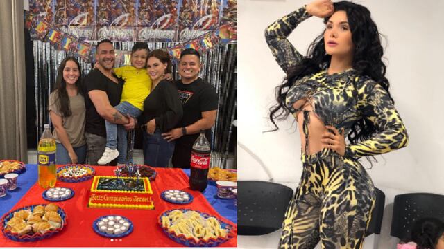 Génesis Tapia celebró el cumpleaños de su hijo junto a la novia de su expareja (FOTOS)