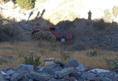 Arequipa: Auto cae a torrentera y deja un herido grave