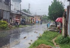 Senamhi alerta sobre lluvias moderadas a fuertes en la selva y la sierra