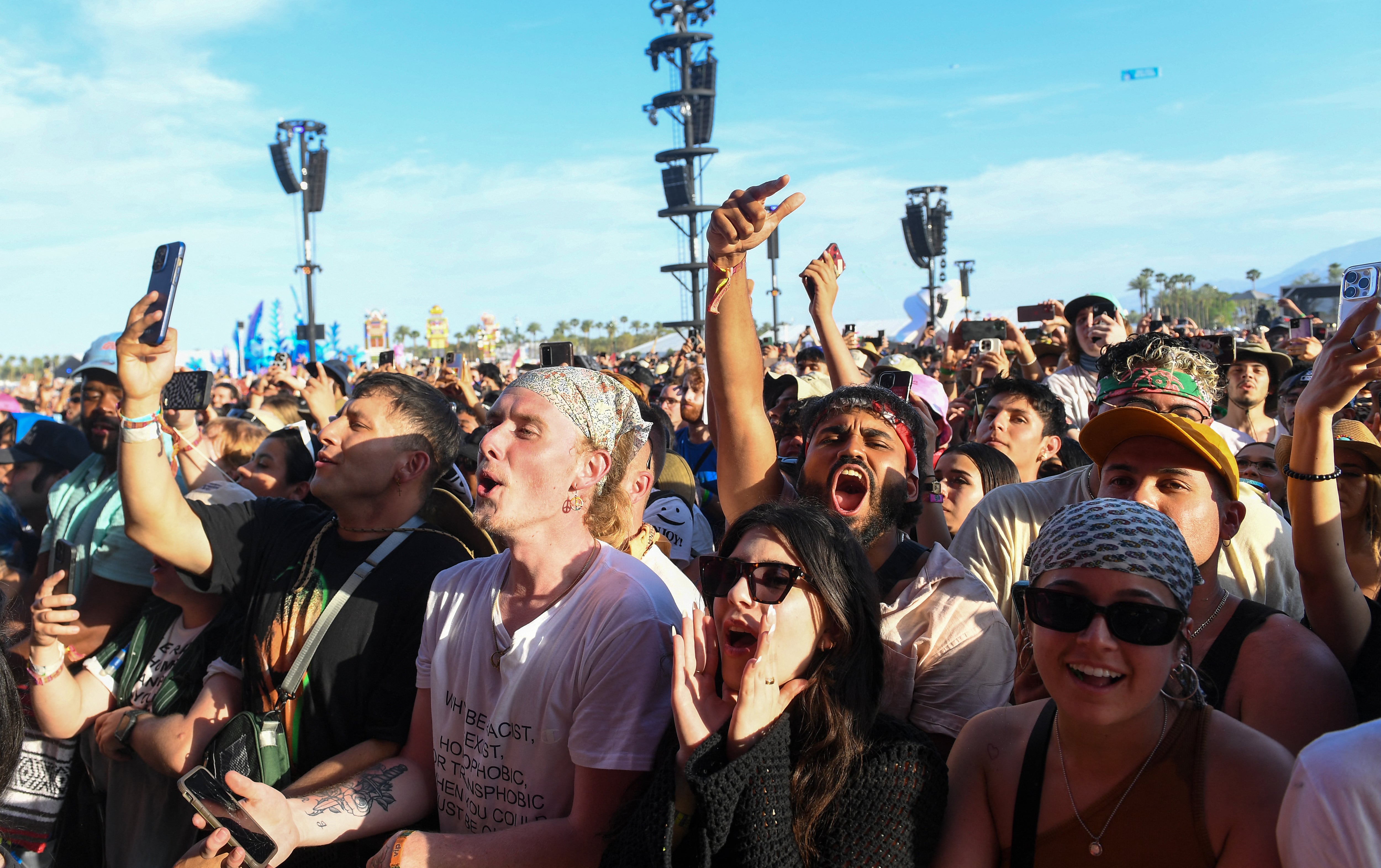 El festival incluirá transmisiones desde siete escenarios, multiview para ver varios shows a la vez y una experiencia interactiva disponible desde cualquier dispositivo. (Foto: AFP)