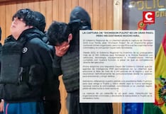 Gobierno Regional de La Libertad tras captura de Jhonsson Pulpo: “Necesitamos mucho más”