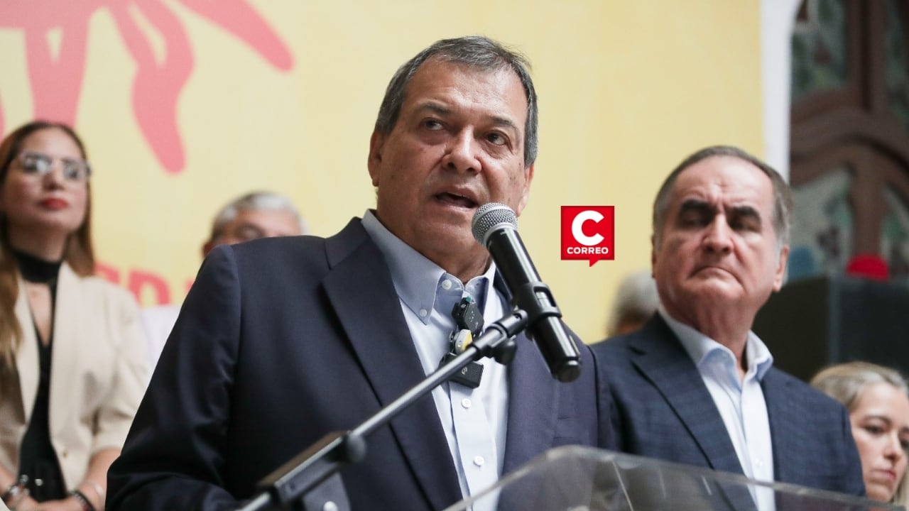 Jorge Nieto viciará su voto en la segunda vuelta: “No estamos de acuerdo con esas dos alternativas”. Fotos: Julio Reaño/@photo.gec
