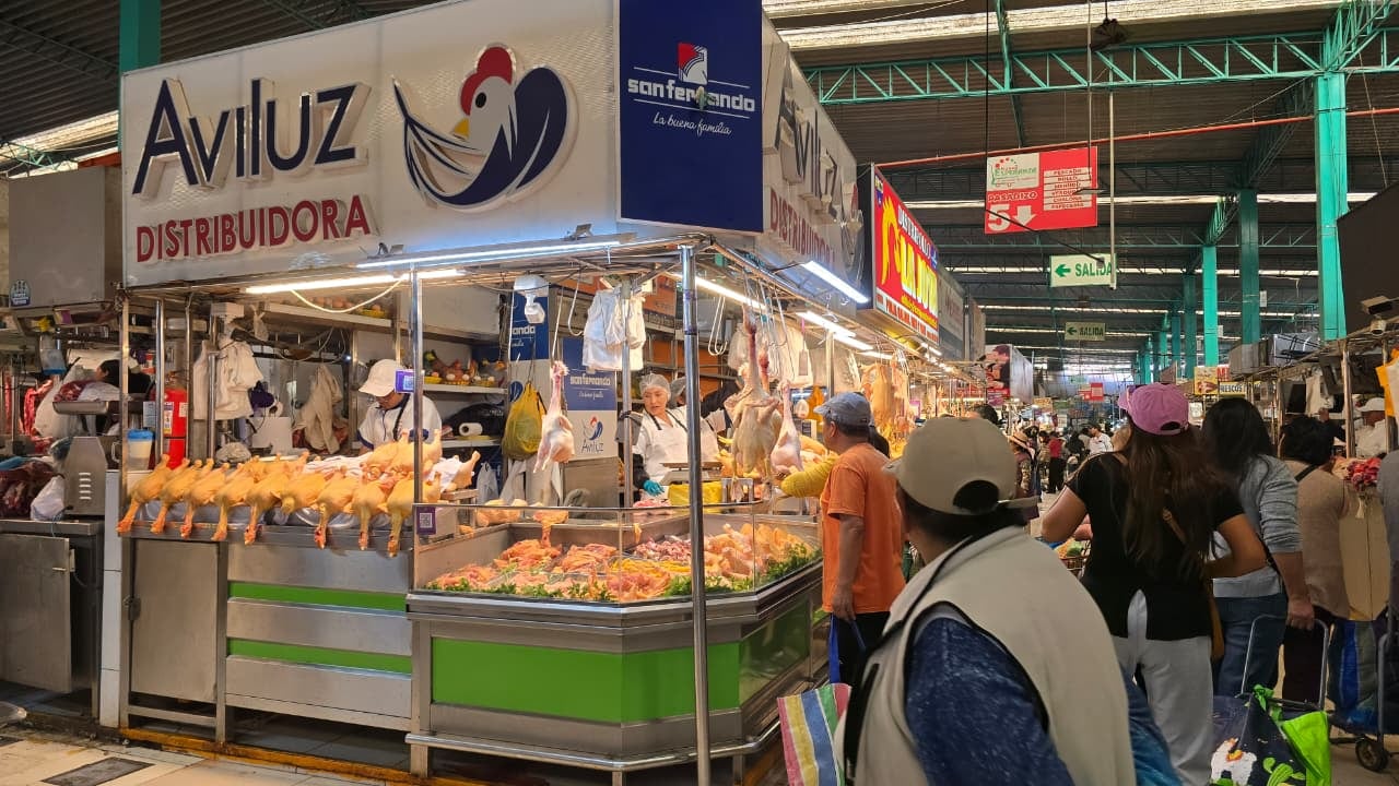 Precio de alimentos en el mercado Nueva Esperanza, en Arequipa. (Foto: Yunsu Pariapaza/@photo.gec)