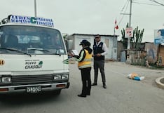 Ica: tres combis retiradas de circulación y multadas por usar paraderos informales