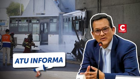 ATU entrega informe por accidente del Metropolitano: conductor descansado y fallas mecánicas descartadas