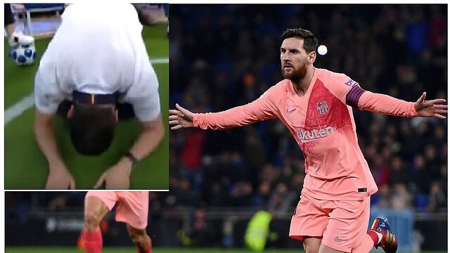 Periodista enloquece en vivo y se arrodilla ante futbolista: "Messi es Dios" (VIDEOS)