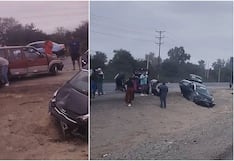 Ica: tres heridos deja brutal choque en la doble vía Guadalupe–Villacurí