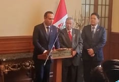 Congreso de la República condecora a José Jerí con la Medalla de Honor en el grado de Gran Cruz