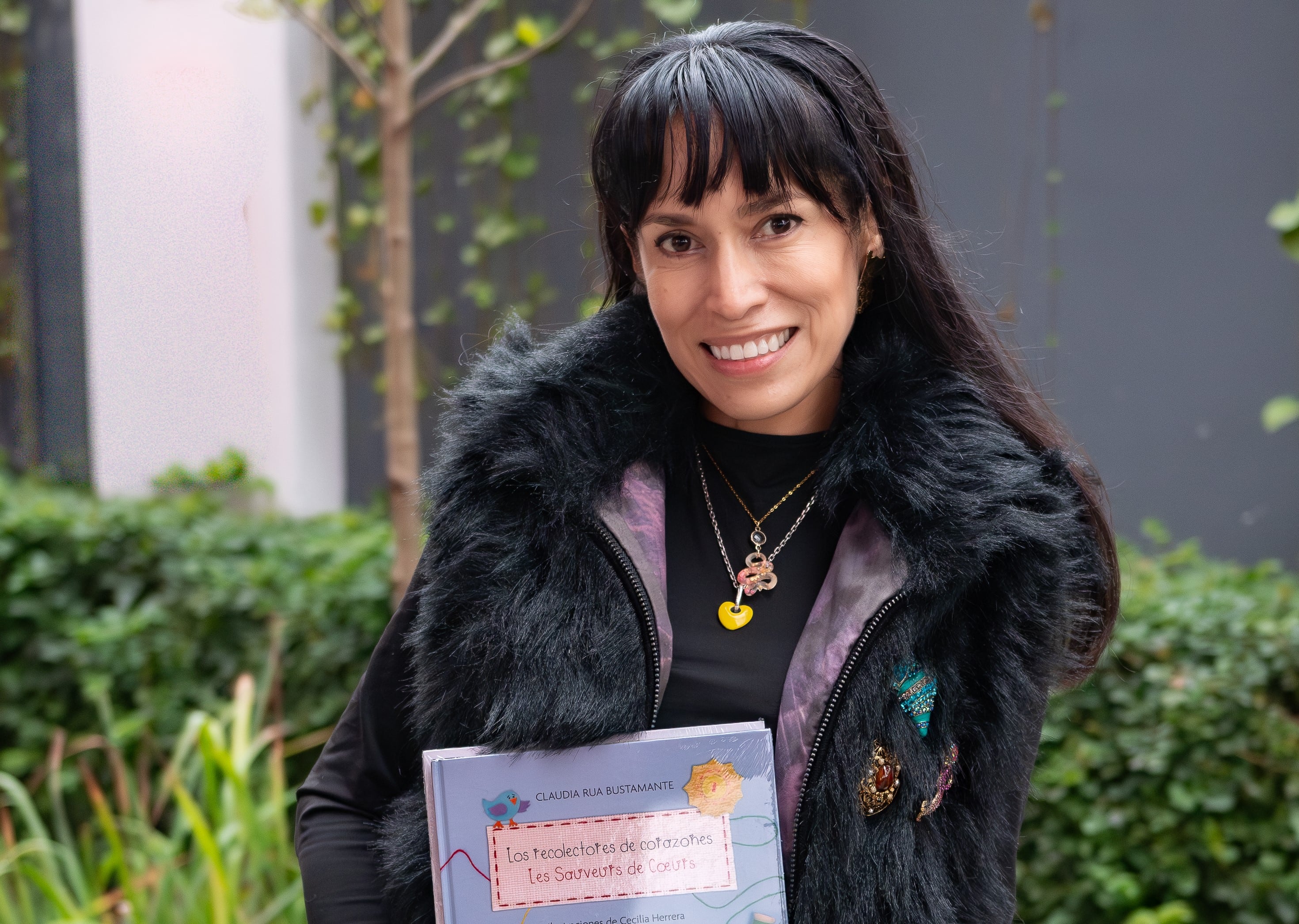 “Mis libros no son solo para niños, son para la familia”. Foto: Renzo Olaya.