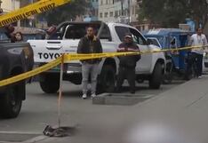 La Victoria: Apuñalan a reciclador en la vía pública y a plena luz del día