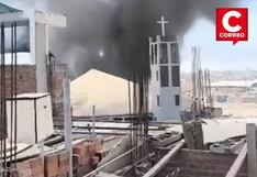 Incendio de grandes proporciones consume vivienda en Villa El Salvador