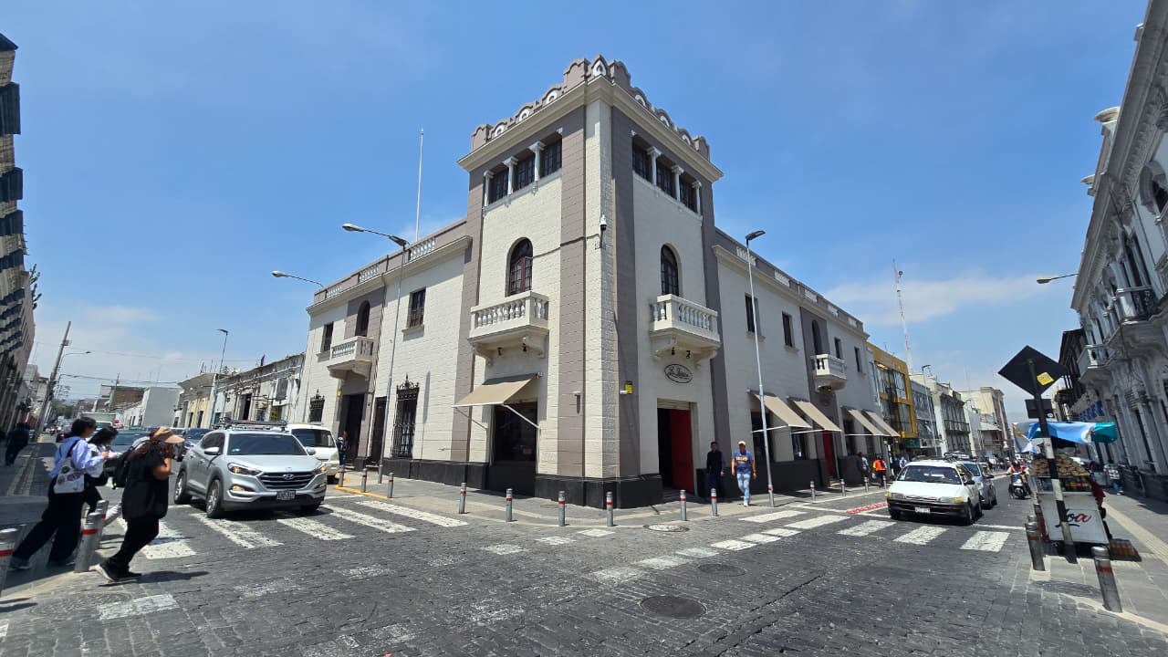Jerusalén, la antigua calle de Los Nobles de Arequipa. (Foto: Yunsu Pariapaza/@photo.gec)