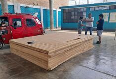 Chincha: empresa no realizó trabajos de piso pulido para aulas prefabricadas