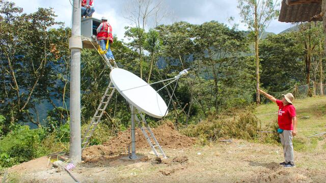Sandia: Instalan línea 4G en el distrito de Yanahuaya