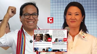 Elecciones 2026: Así reportó la prensa internacional el empate técnico entre Keiko Fujimori y Roberto Sánchez