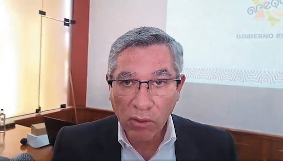 Leonidas Zavala, funcionario de confianza de Rohel Sánchez en Arequipa. (Foto: GEC)