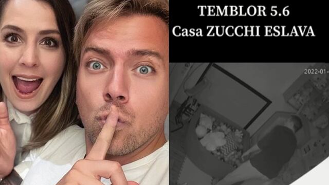 Julián Zucchi publicó curioso video de su reacción ante fuerte temblor que remeció Lima