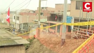 Alarma en Villa El Salvador: Rompen tubería de gas durante obras viales