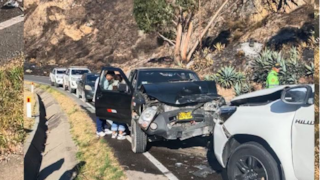 Jauja: cuatro mujeres heridas tras choque frontal en la Curva del Diablo