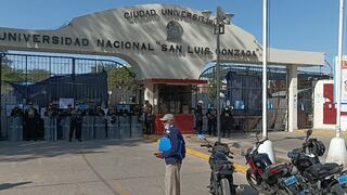 Estudiantes toman por completo la Universidad Nacional San Luis Gonzaga de Ica