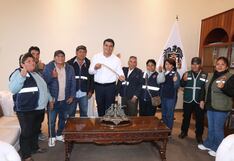 Ronderos de Poroto se reúnen con alcalde de Trujillo, Mario Reyna, para solicitar apoyo