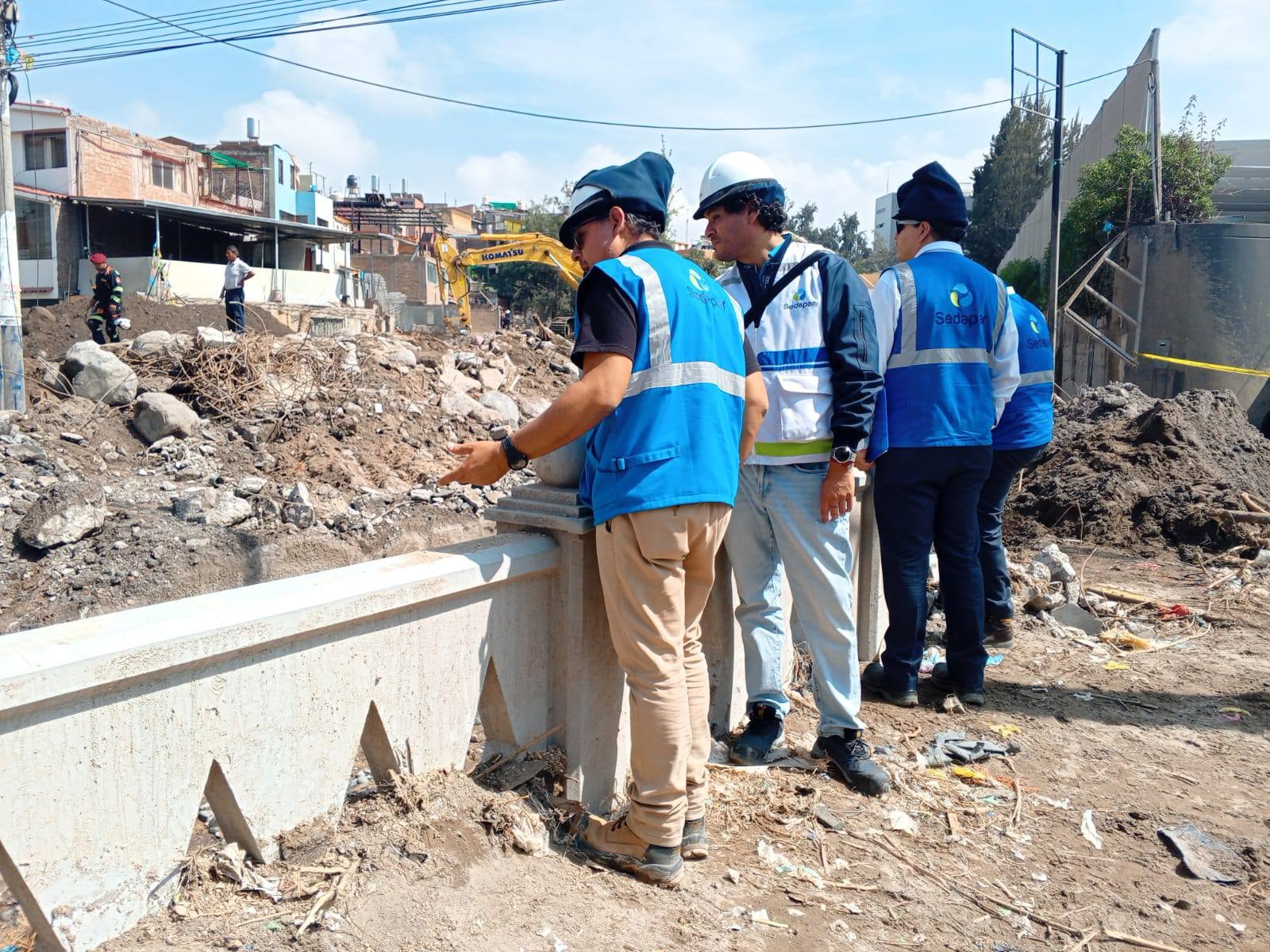 Sedapar tardará e reparar las redes destruidas por lluvias por falta de personal (Foto: Sedapar)