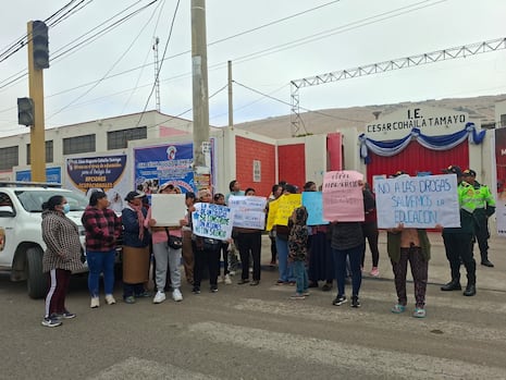 Tacna: Envían a clases virtuales a estudiante hallado con droga en colegio