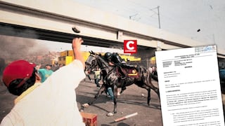 Poder Judicial prohibe cautelarmente a la PNP el uso de caballos para controlar multitudes