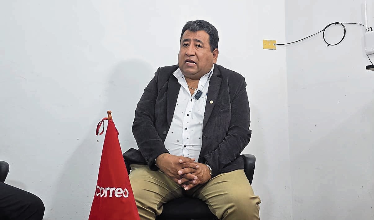 Rutbel Begado, candidato a consejero regional de Arequipa (Foto: Omar Cruz/@photo.gec)