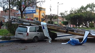 Fuertes vientos causan estragos en Tacna en el marco del fenómeno del Niño Costero