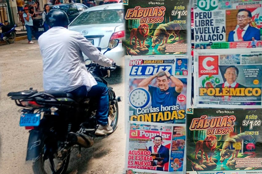 Suplemento con 14 fábulas trae de regalo el Diario Correo de Piura.