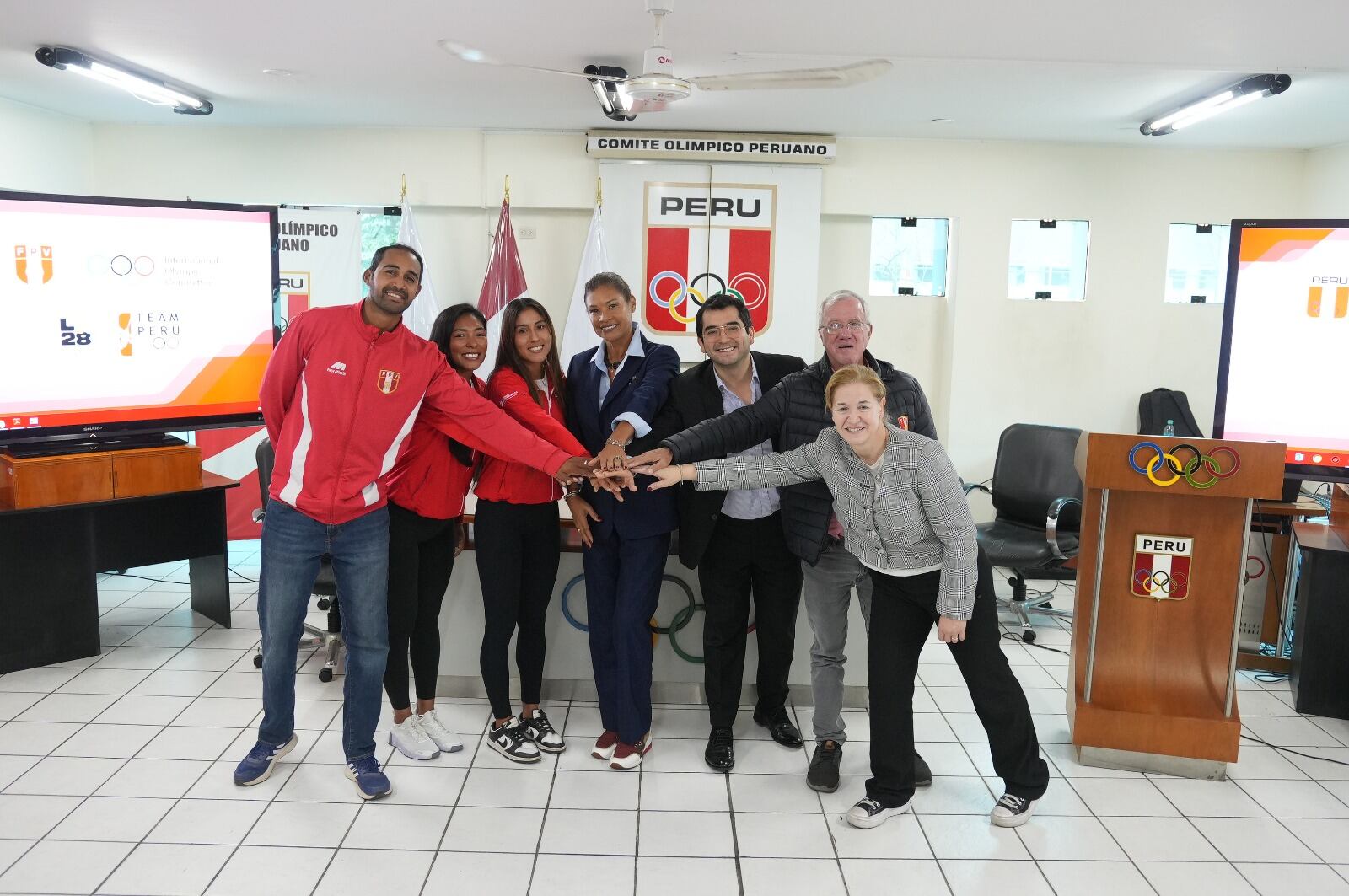 La delegación peruana sigue trabajando para los Juegos Olímpicos 2028. (Foto: Videna)