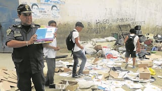 Lambayeque: Libros del Proyecto Educativo 2021 son encontrados en local de reciclaje 