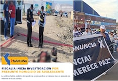 Matan a menor de un balazo en la cabeza en Marcona: población marcha contra la criminalidad