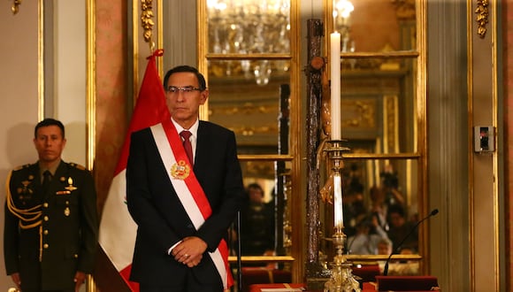 JURAMENTACION DE NUEVOS MINISTROS POR EL PRESIDENTE MARTIN VIZCARRA